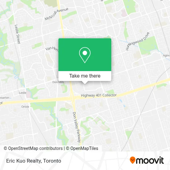 Eric Kuo Realty map