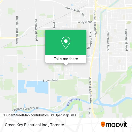 Green Key Electrical Inc. map