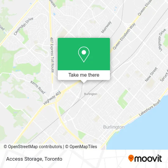 Access Storage map