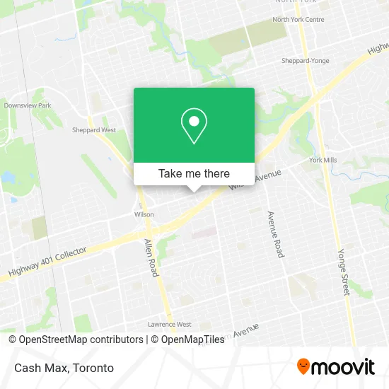 Cash Max map