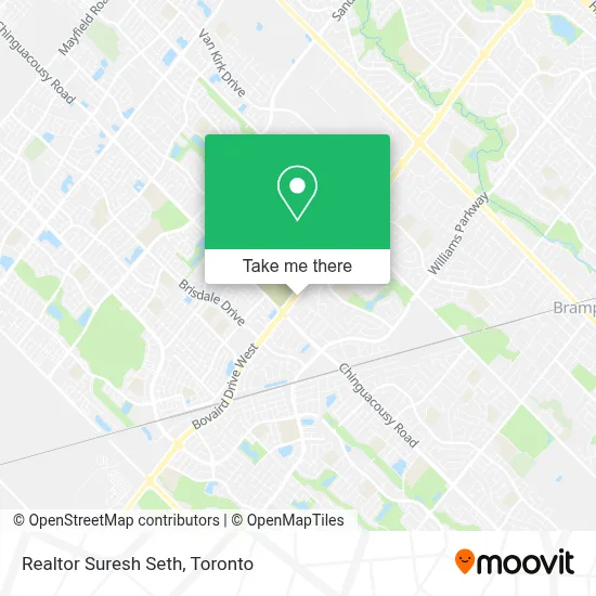 Realtor Suresh Seth map