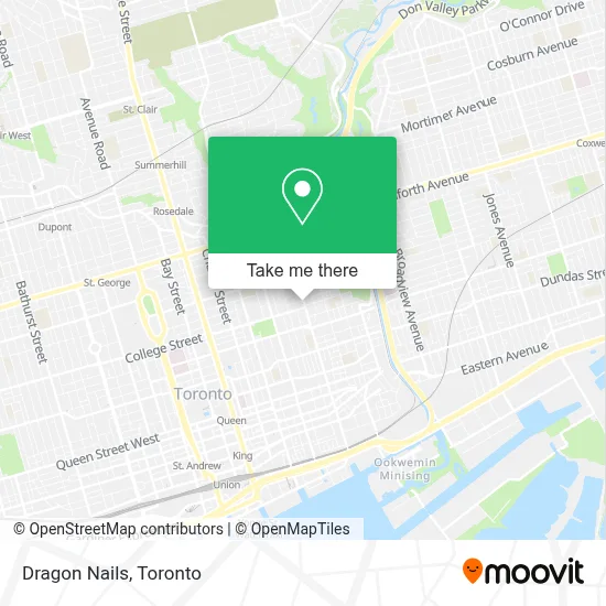 Dragon Nails map