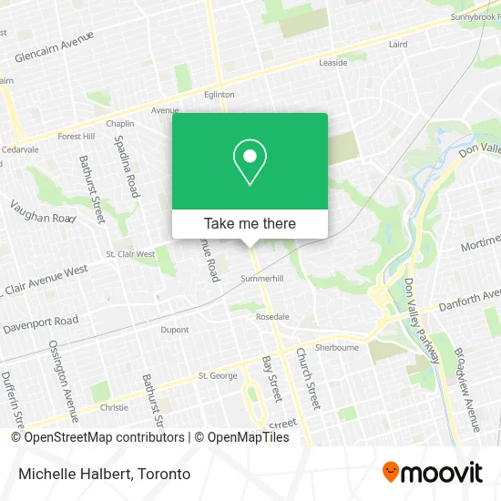 Michelle Halbert map