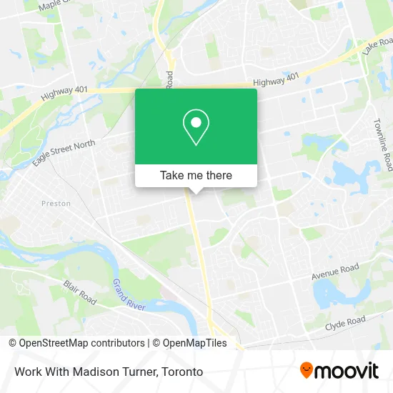 Work With Madison Turner map