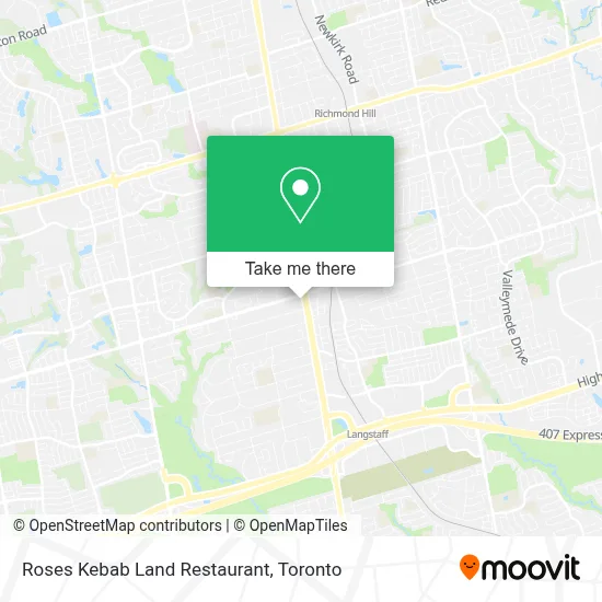 Roses Kebab Land Restaurant plan