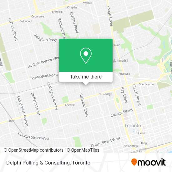 Delphi Polling & Consulting map