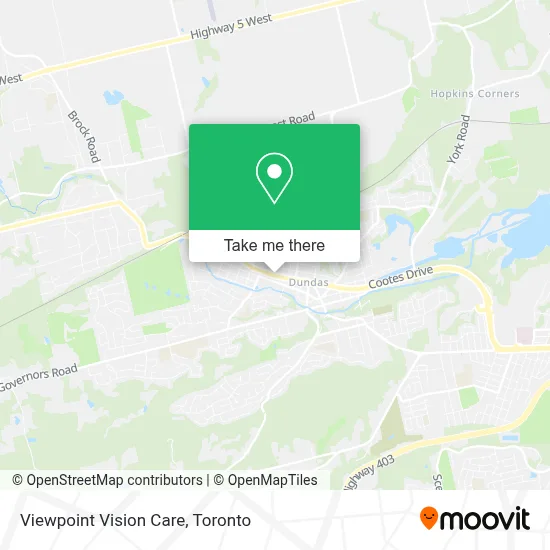 Viewpoint Vision Care map