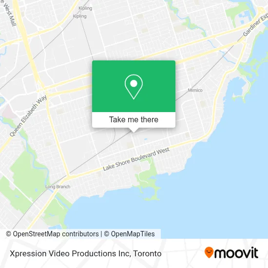 Xpression Video Productions Inc map