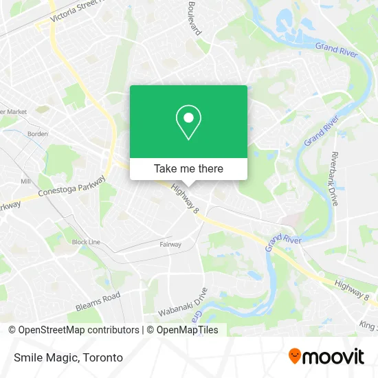 Smile Magic map