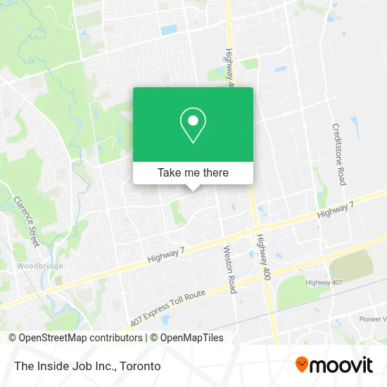 The Inside Job Inc. map