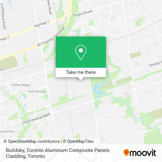 Buildsky, Toronto Aluminum Composite Panels Cladding map