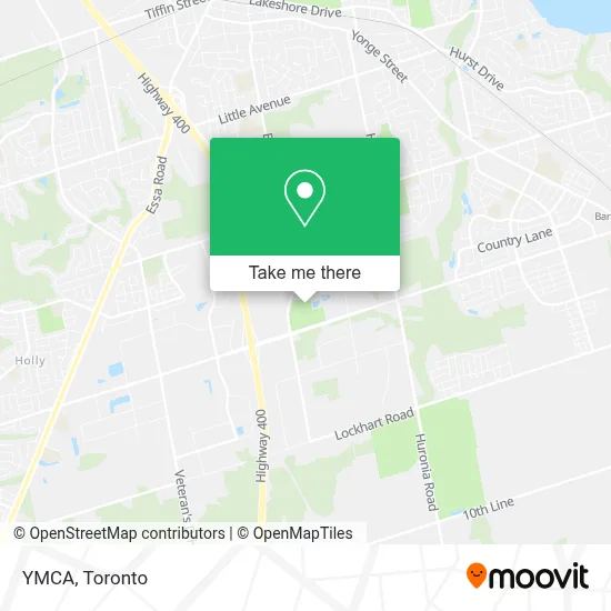 Ymca map