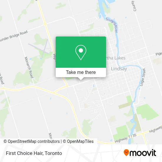 First Choice Hair map