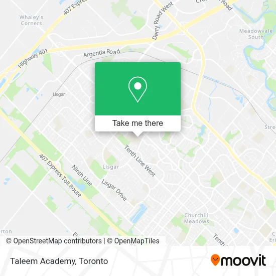 Taleem Academy map