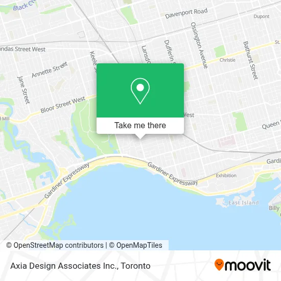 Axia Design Associates Inc. map
