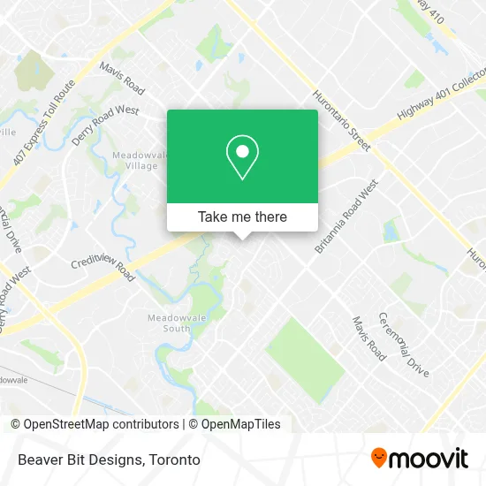 Beaver Bit Designs map