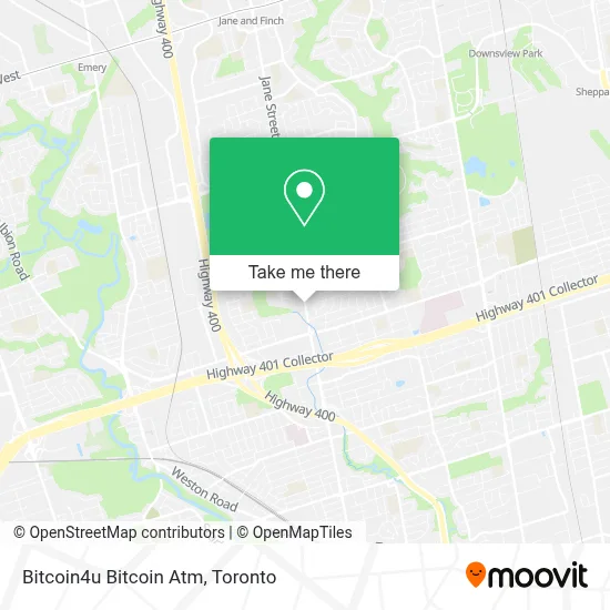 Bitcoin4u Bitcoin Atm map