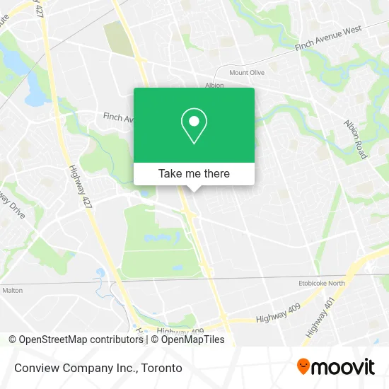 Conview Company Inc. map