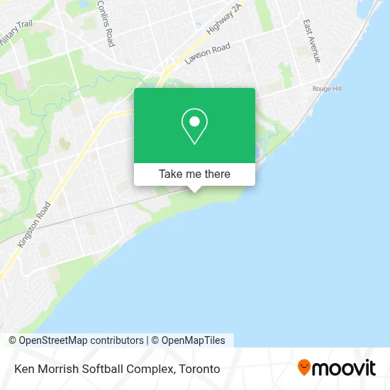 Ken Morrish Softball Complex plan