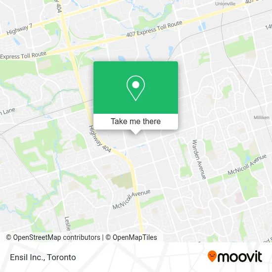 Ensil Inc. map