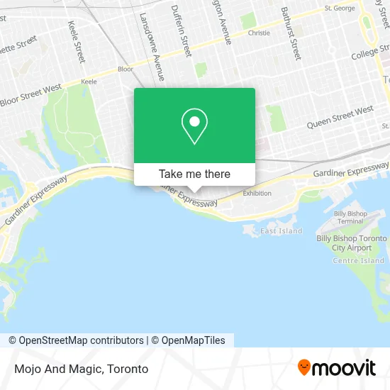 Mojo And Magic map