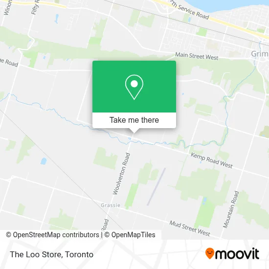 The Loo Store map