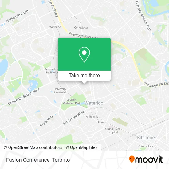 Fusion Conference map