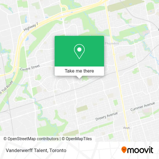Vanderwerff Talent map