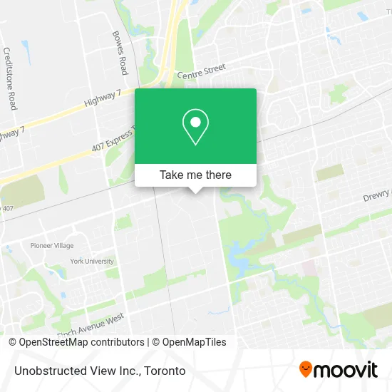 Unobstructed View Inc. map