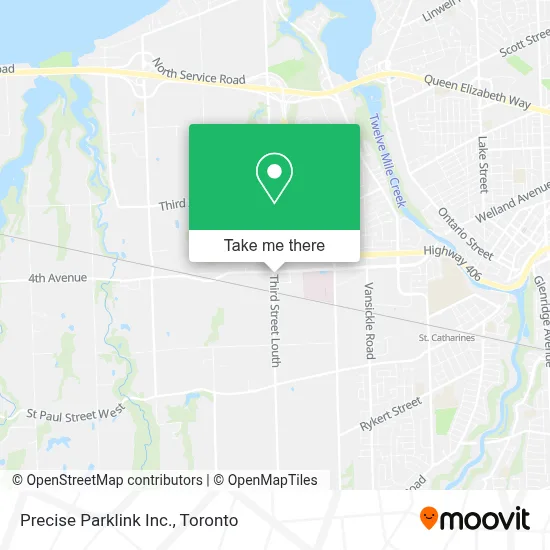 Precise Parklink Inc. map