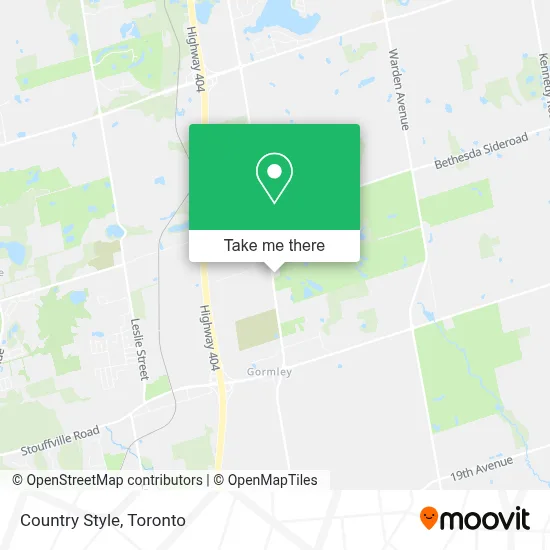 Country Style map