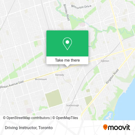 Driving Instructor map