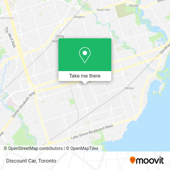 Discount Car map