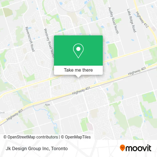 Jk Design Group Inc map