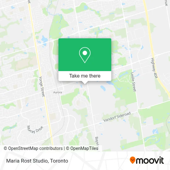 Maria Rost Studio map