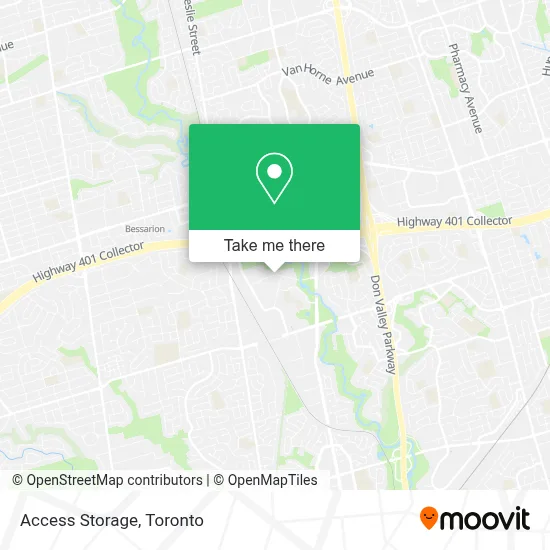 Access Storage map