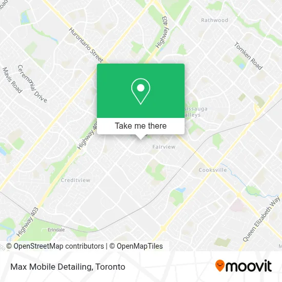 Max Mobile Detailing map