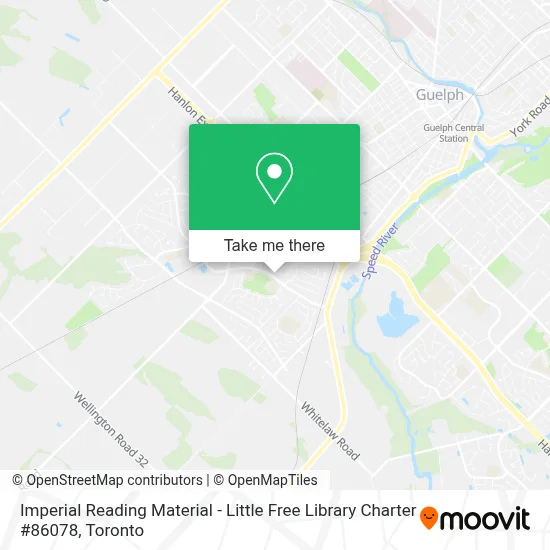 Imperial Reading Material - Little Free Library Charter #86078 map