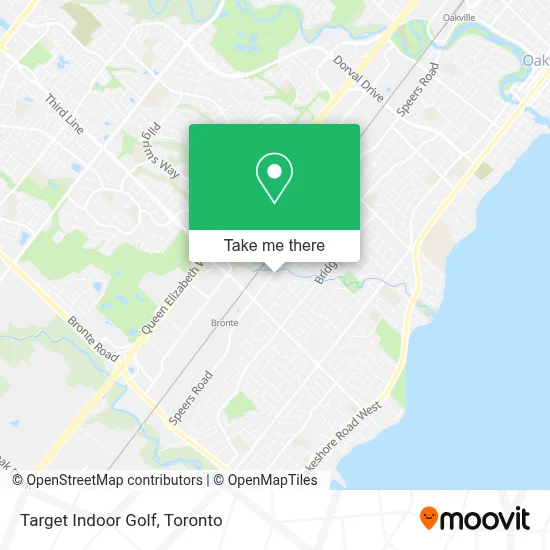Target Indoor Golf map