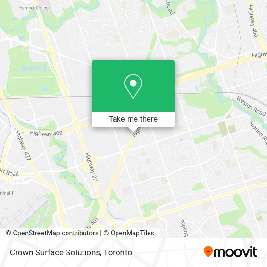 Crown Surface Solutions map