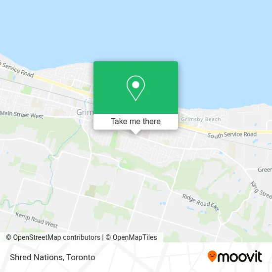 Shred Nations map