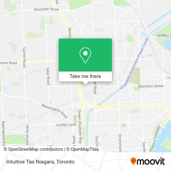 Intuitive Tax Niagara map