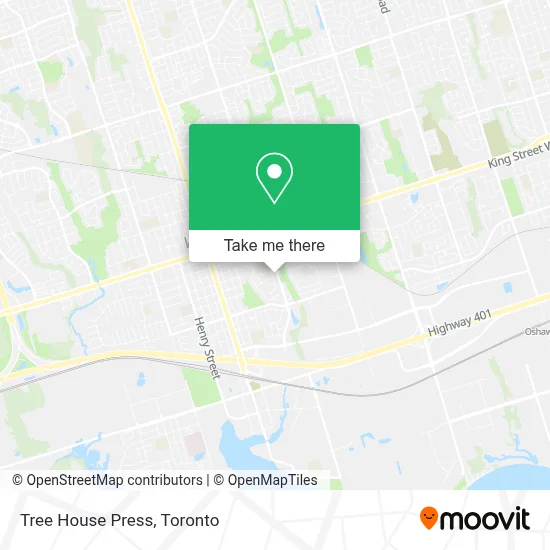 Tree House Press map