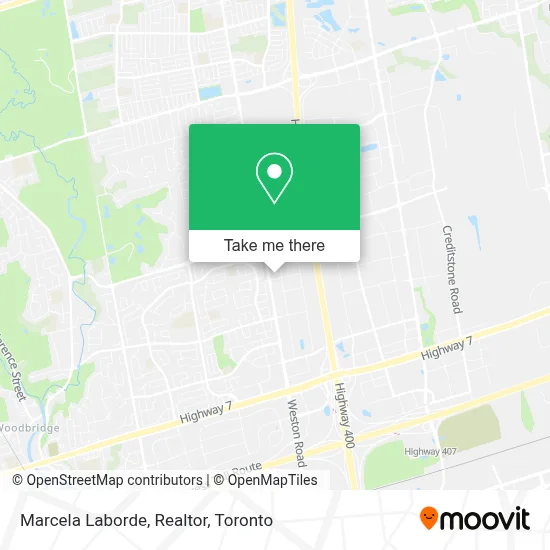 Marcela Laborde, Realtor map
