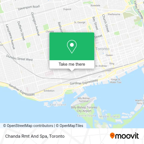 Chanda Rmt And Spa map