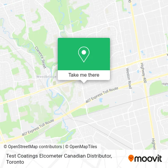 Test Coatings Elcometer Canadian Distributor map