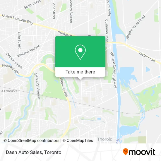 Dash Auto Sales map