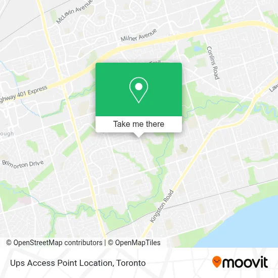 Ups Access Point Location plan