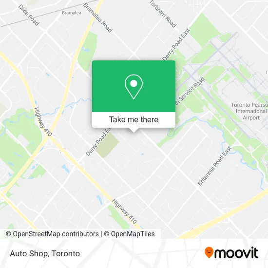 Auto Shop map
