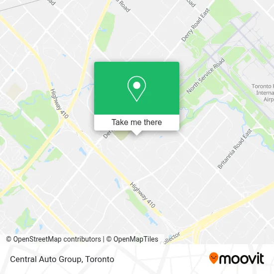 Central Auto Group map